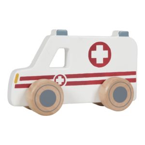 ambulancia de madera little dutch